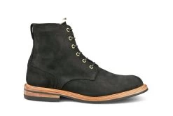 Bernwood Logger Boot - Black Hydro Nubuck