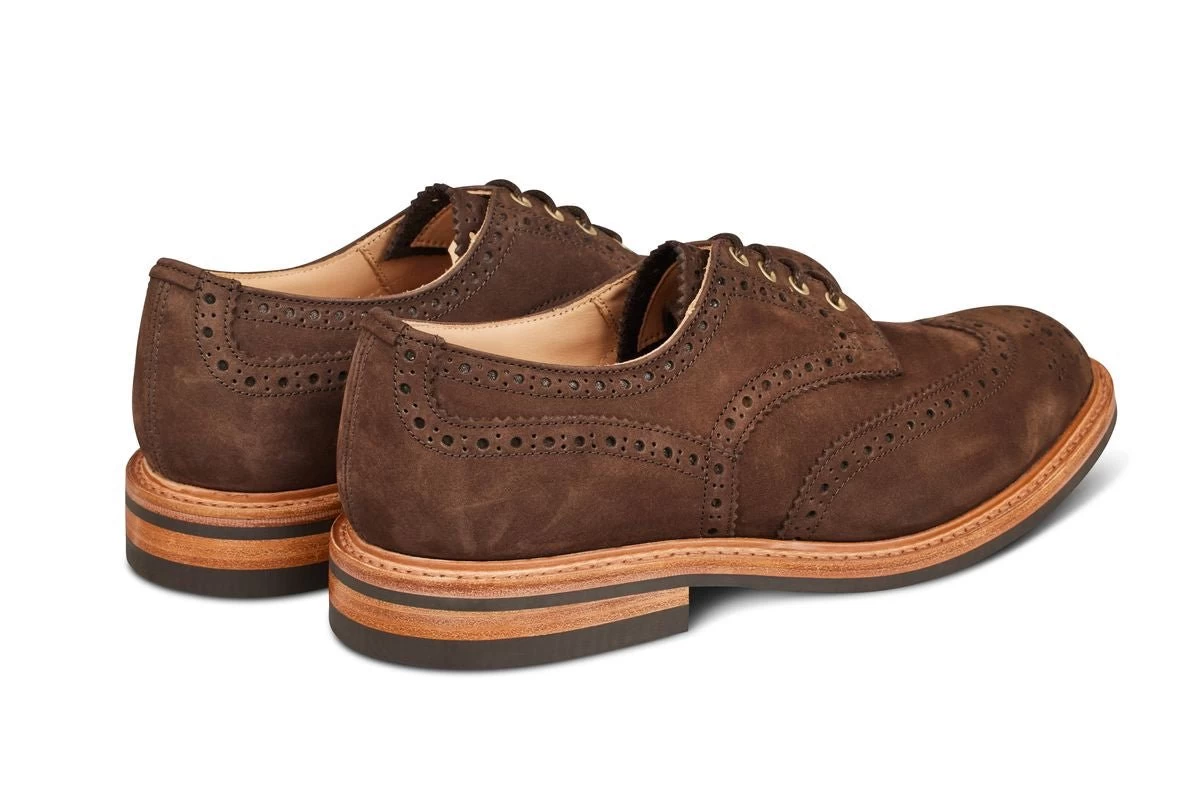 Bourton Country Shoe - Brown Hydro Nubuck - Image 3