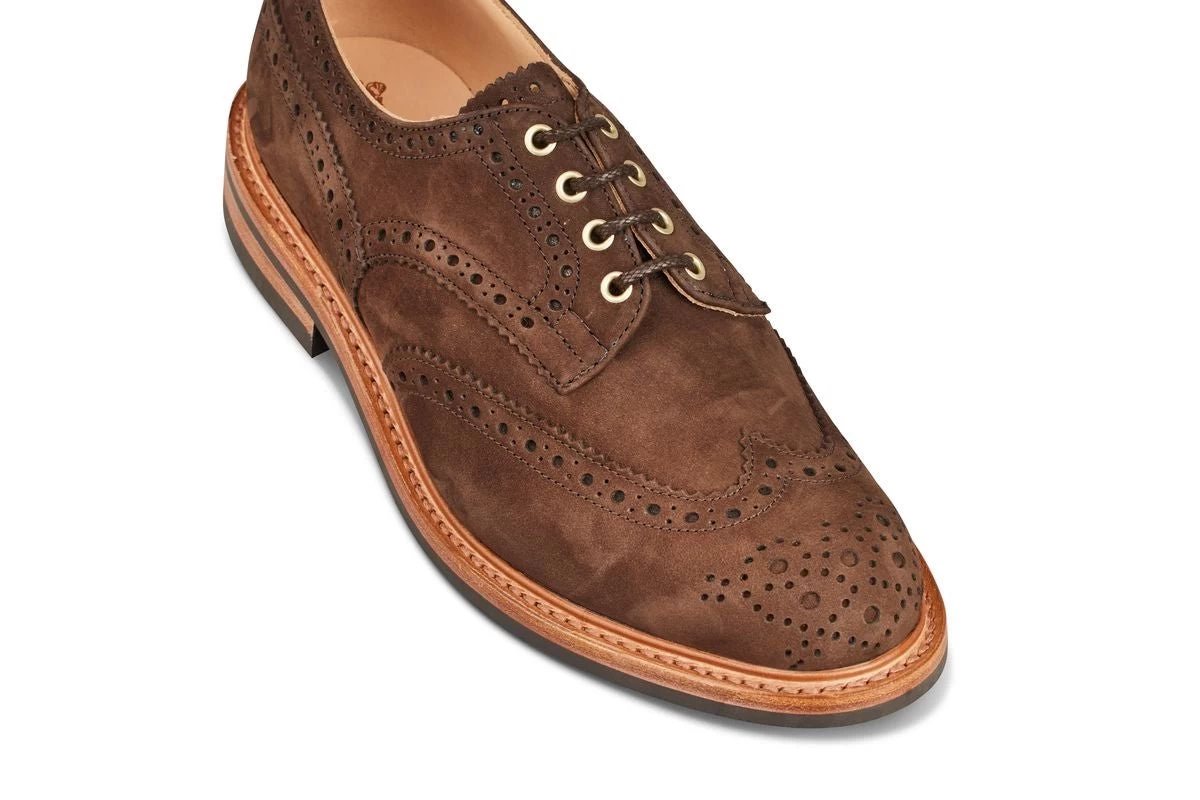 Bourton Country Shoe - Brown Hydro Nubuck - Image 2