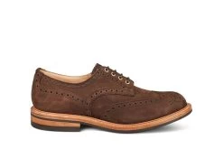 Bourton Country Shoe - Brown Hydro Nubuck
