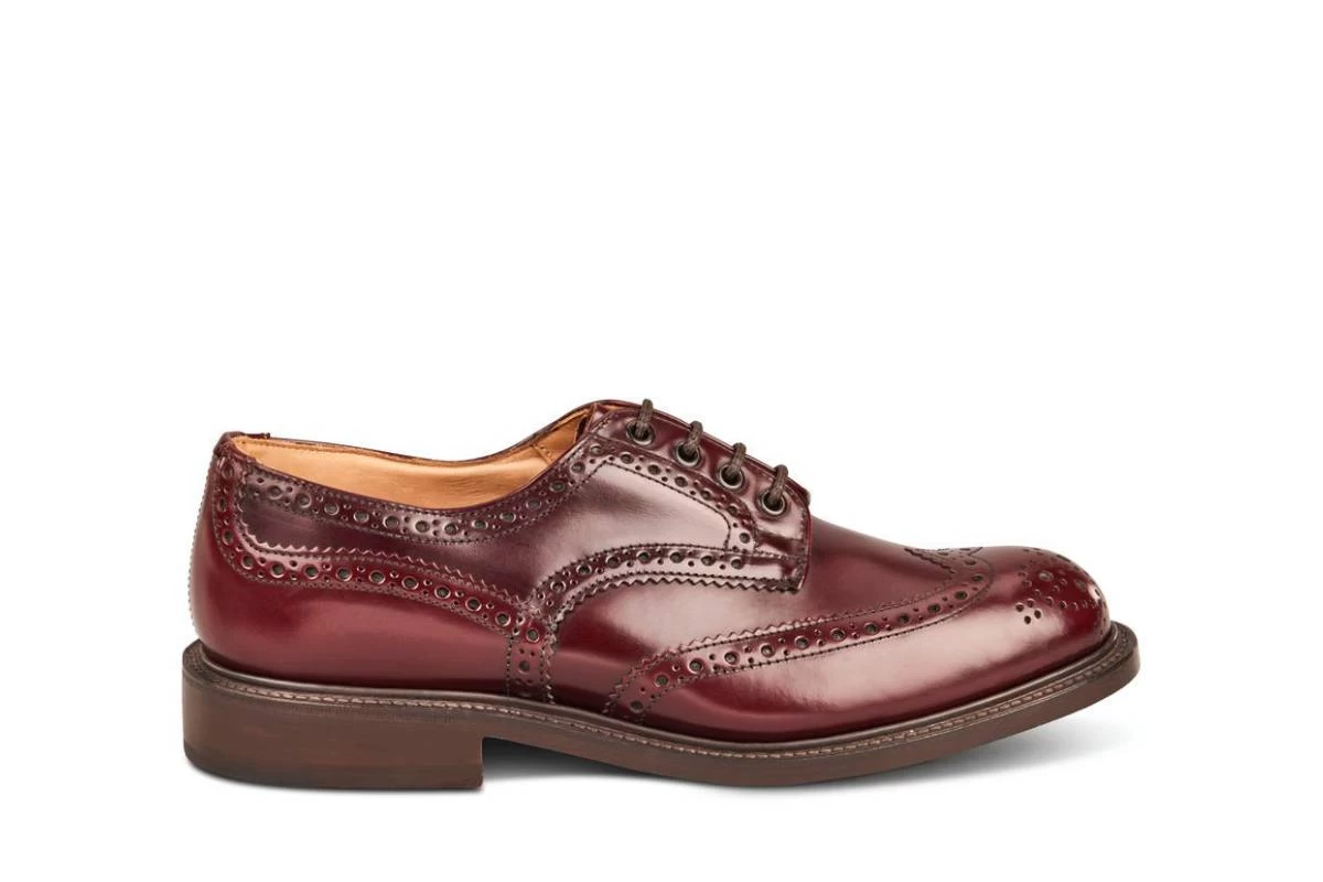 Bourton Country Shoe - Burgundy Bookbinder