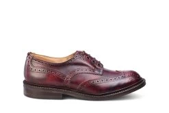 Bourton Country Shoe - Burgundy Museum