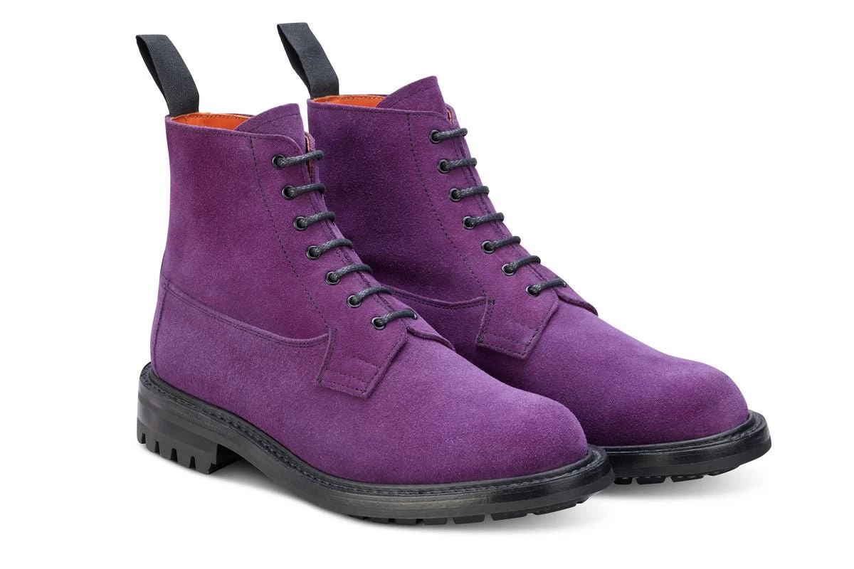 Camilla Derby Boot - Repello Suede - Violetta - Image 3