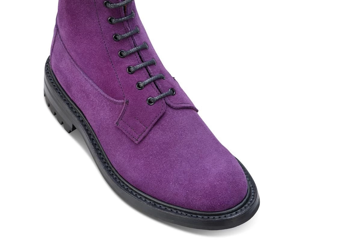Camilla Derby Boot - Repello Suede - Violetta - Image 2