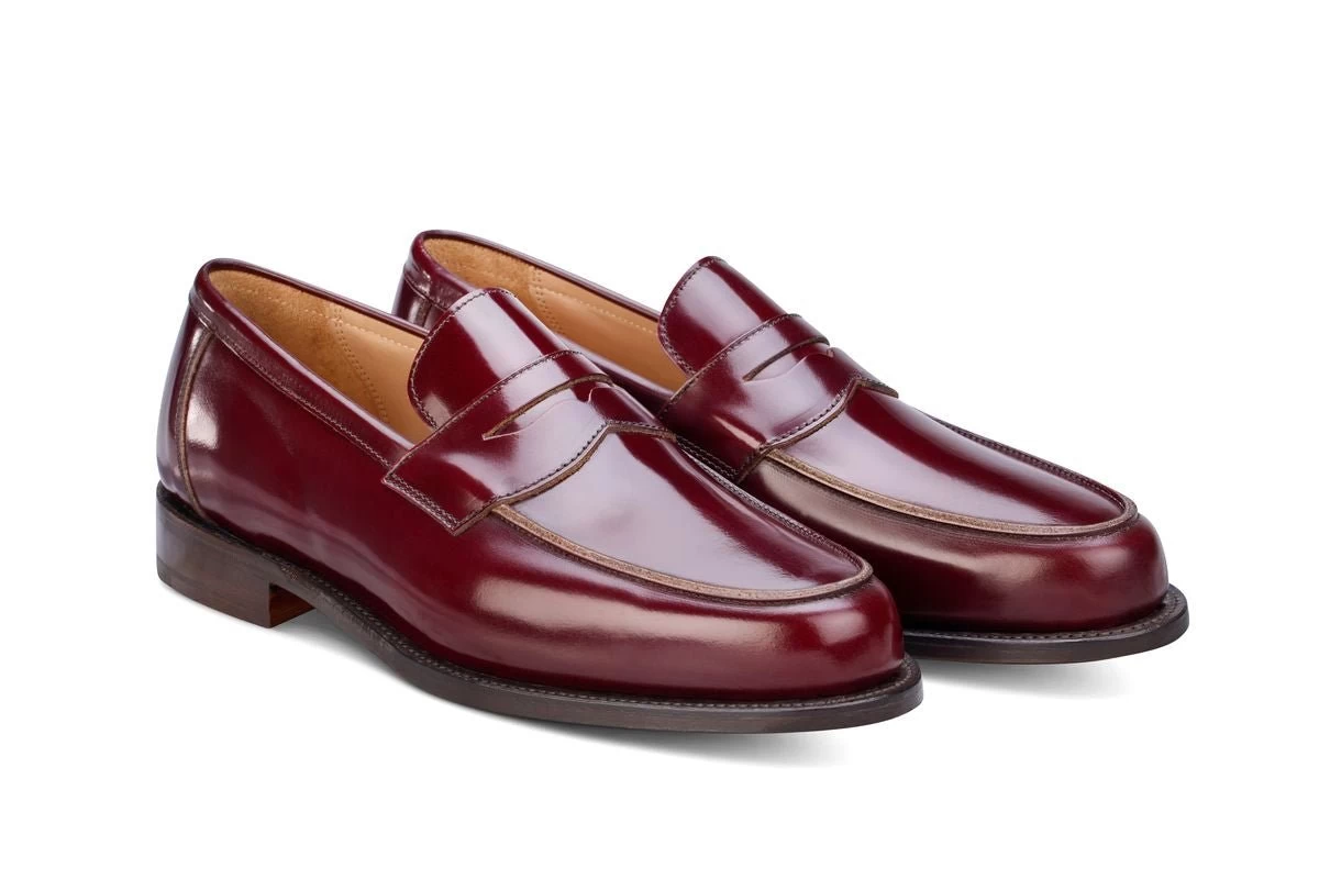 Chicago Penny Loafer - Burgundy Bookbinder - Image 5