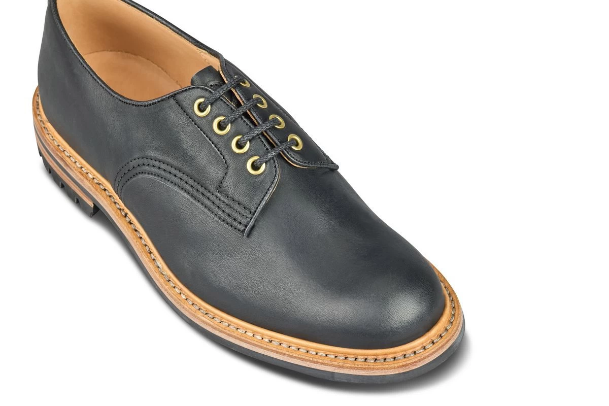 Daniel Tramping Shoe - Black Horween (Tricker's Exclusive) - Image 2