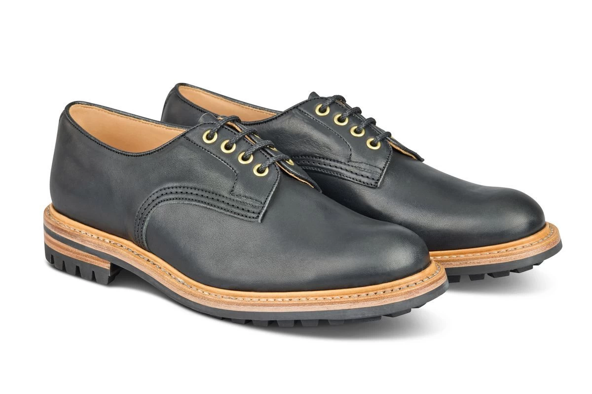 Daniel Tramping Shoe - Black Horween (Tricker's Exclusive) - Image 3