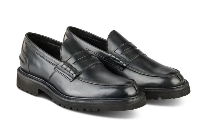 Eva Penny Loafer - Black - Image 4