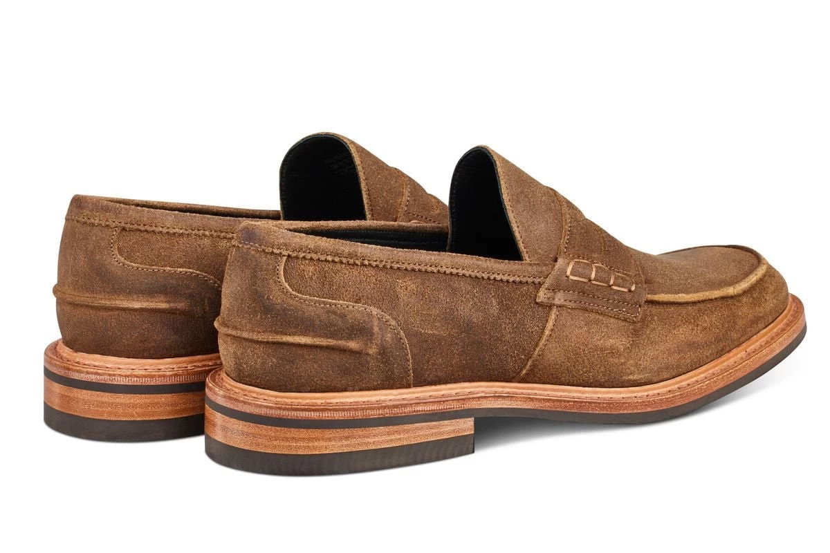 James Penny Loafer - Peanut Reverse Suede - Image 4
