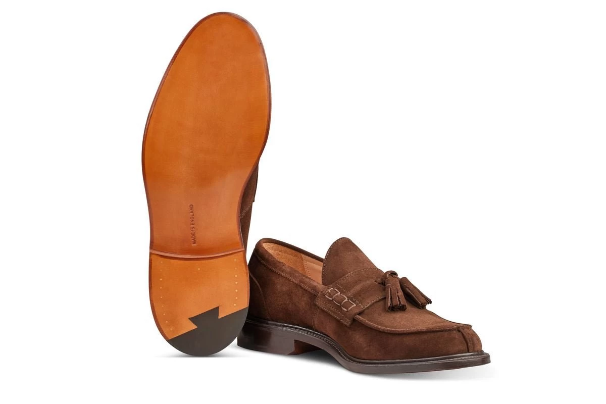 Jamie Tassel Loafer - Chocolate - Image 5