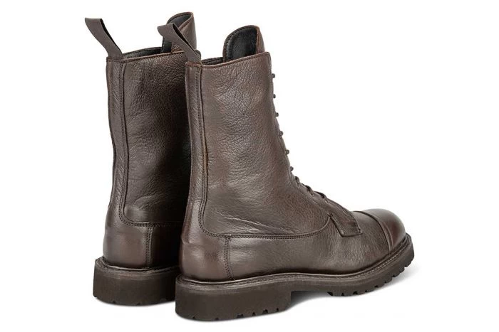 Lucia Super Boot - Olivvia Deerskin - Espresso Burnished - Image 4