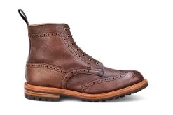 Stow Country Boot - Brown Scotch Grain
