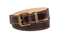 TRICKER'S LEATHER BELT - Dark Brown