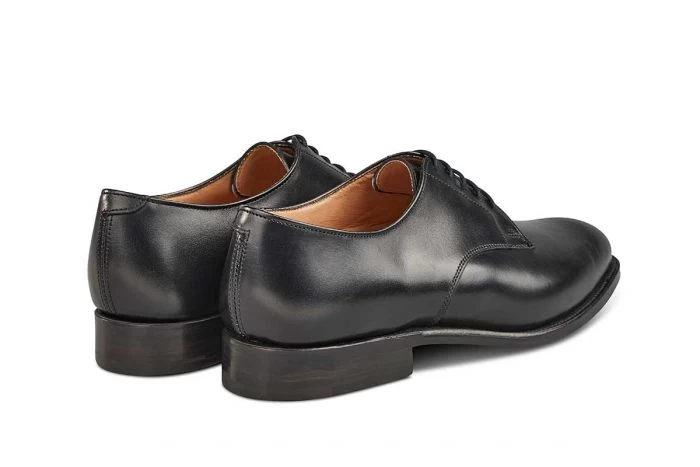 Wiltshire Plain Derby City Shoe - Black - Image 4