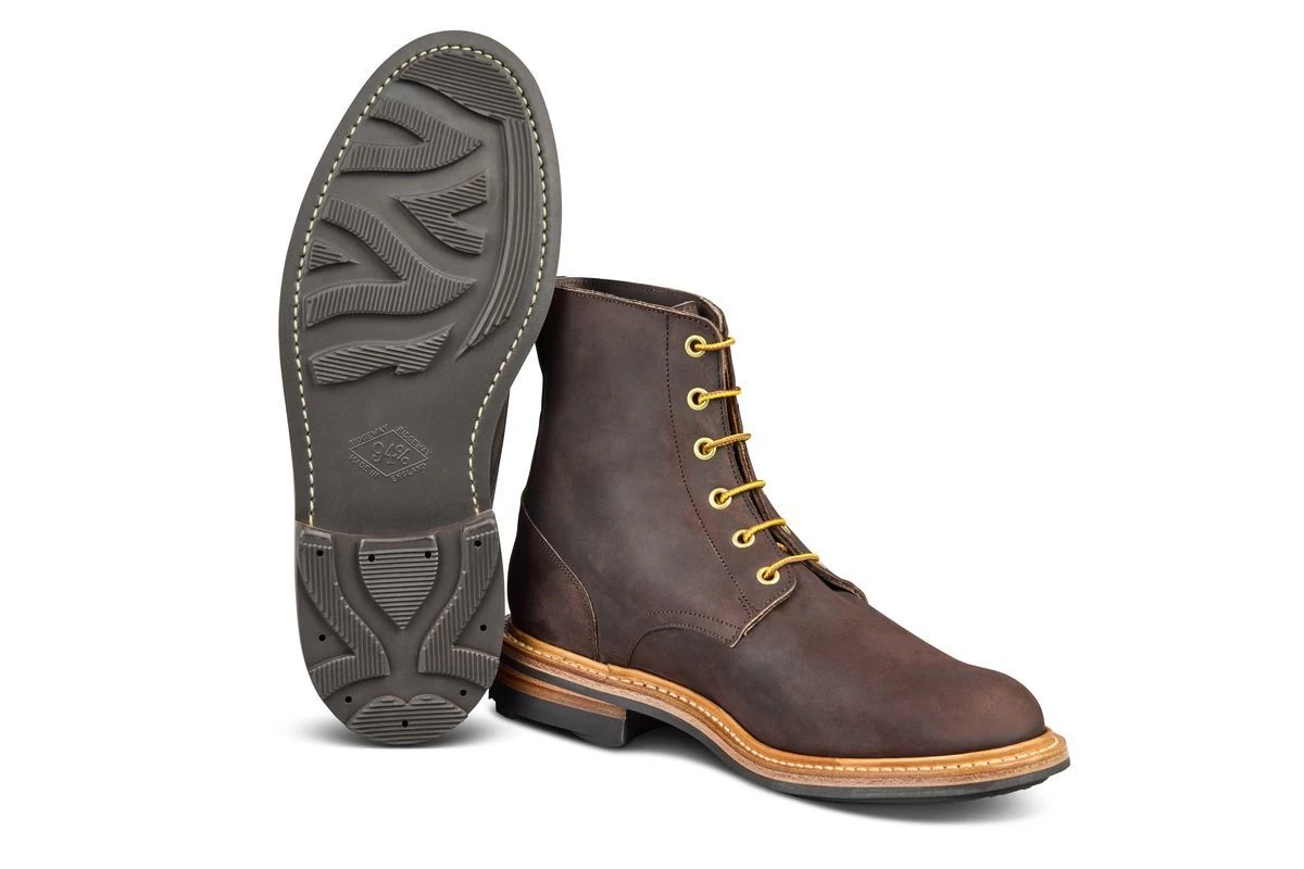 Wychwood Logger Boot - Fudge Horween Chamois (Tricker's Exclusive) - Image 5